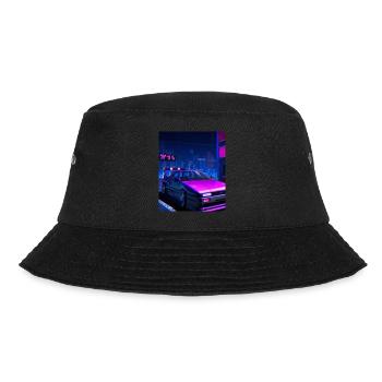 Vaporwave Esthétique Synthwave Car - Bob - noir - Devant - Lela (165cm)