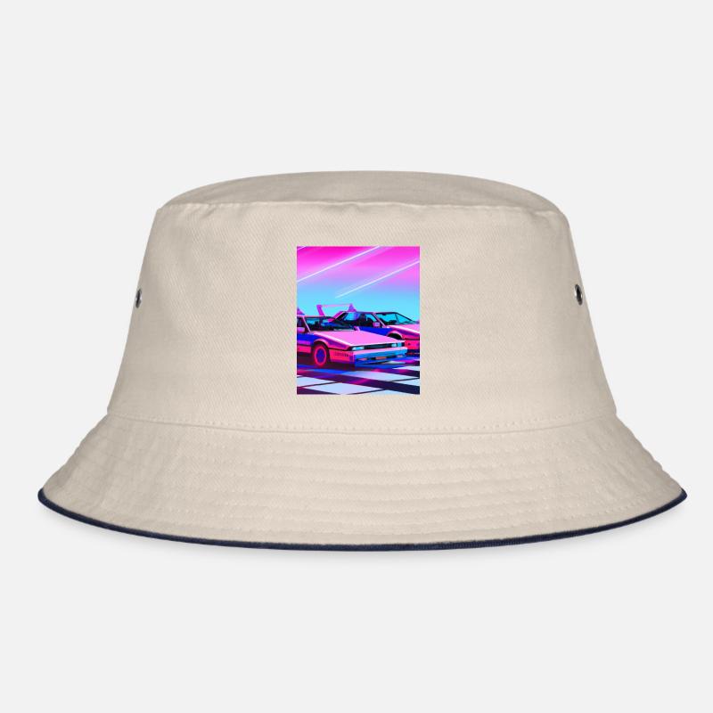 Vaporwave Esthétique Synthwave Car Bob