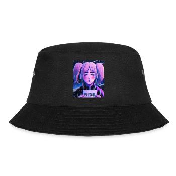 Pastel Esthétique Triste Anime Fille - Bob - noir - Devant - Lela (165cm)
