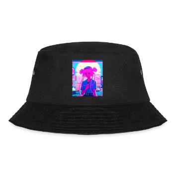 Pastel Esthétique Triste Anime Fille - Bob - noir - Devant - Lela (165cm)