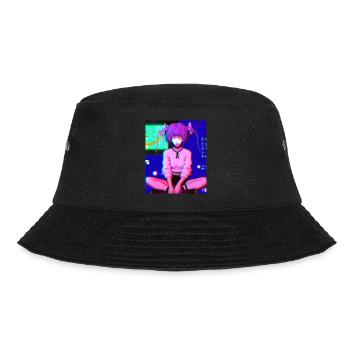Pastel Esthétique Triste Anime Fille - Bob - noir - Devant - Lela (165cm)