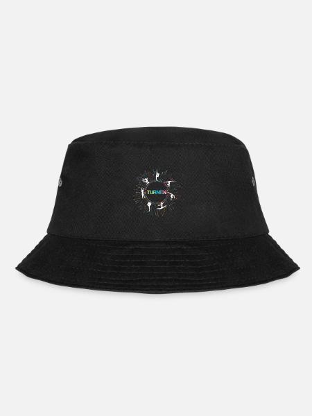 Turnen Sport, Bodenturnen - Bucket Hat - Schwarz