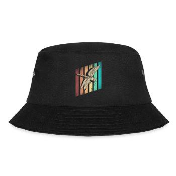 Libelle Libelle Libellen Insekten Silhouette - Bucket Hat - Schwarz - Vorne - Lela (165cm)