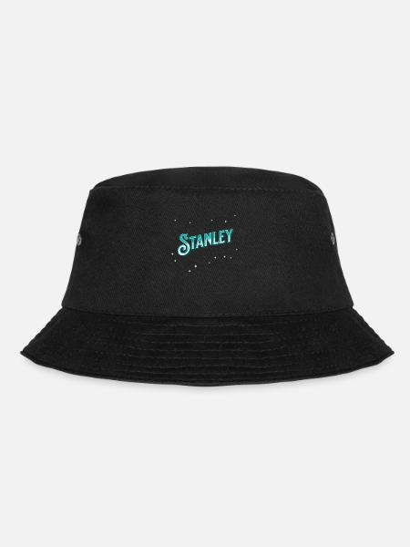Stanley Namen personalisiert - Bucket Hat - Schwarz