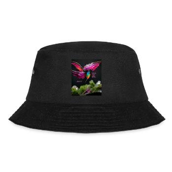 Spread your wings and fly - inspiration and motivation - Bucket Hat - black - Front - Lela (165cm)