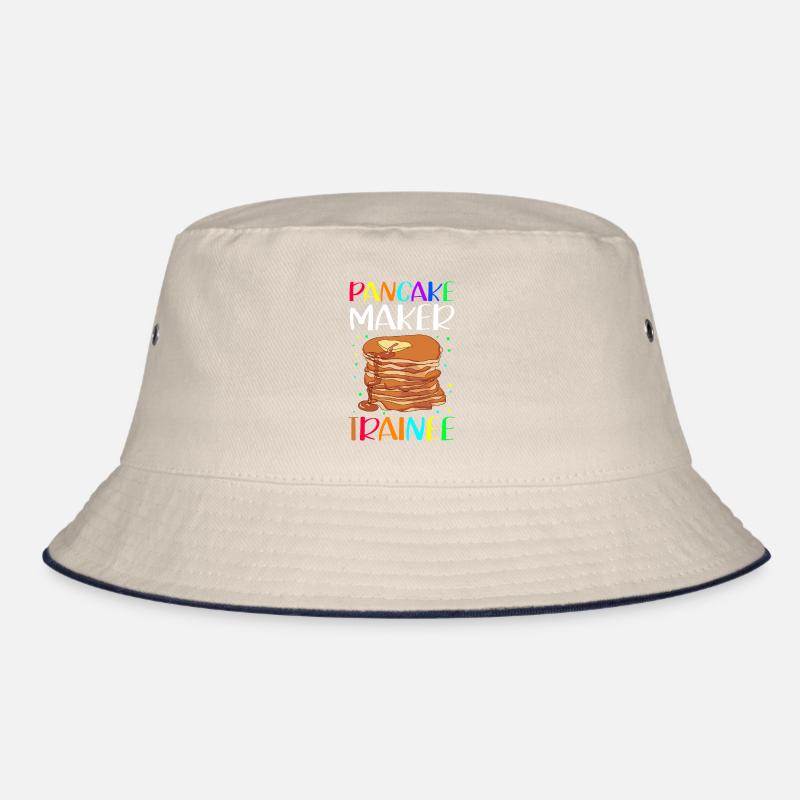 Pfannkuchen Eierkuchen Pancake Geschenk Bucket Hat