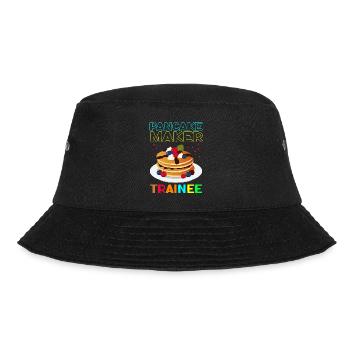 Pancakes Pancake Pancake Gift - Bucket Hat - black - Front - Lela (165cm)