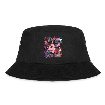 Es Ist Mein 4 Geburtstag Eagle 4. Juli - Bucket Hat - Schwarz - Vorne - Lela (165cm)