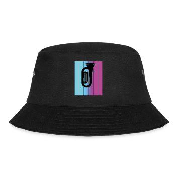 Tuba Player Tuba Musical Instrument - Bucket Hat - black - Front - Lela (165cm)