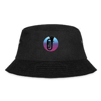 Tuba Player Tuba Musical Instrument - Bucket Hat - black - Front - Lela (165cm)