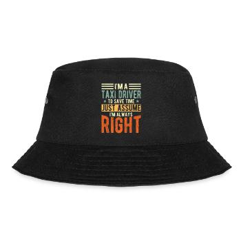 Taxi driver - Bucket Hat - black - Front - Lela (165cm)