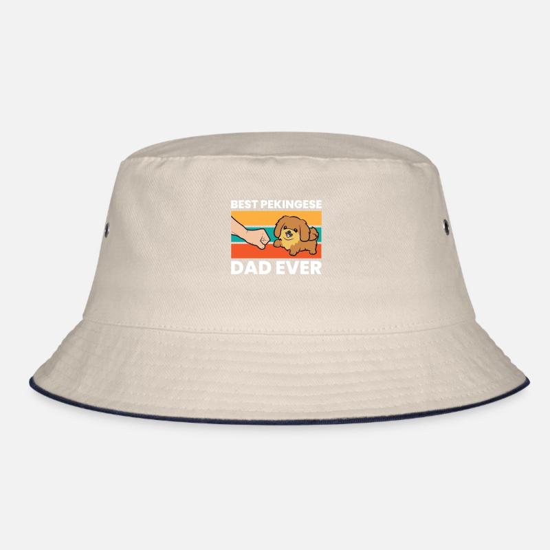 Best Pekingese Dad Ever Bucket Hat