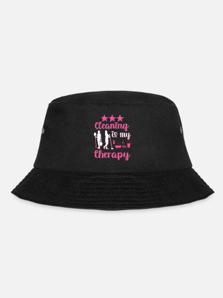 Housekeeper Maid Cleaner - Bucket Hat - black