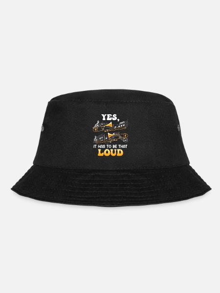 Musiker Ja das muss so laut ich spiele Posaune - Bucket Hat - Schwarz