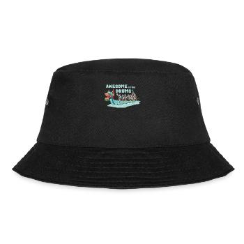 Drachenboot Paddelboot Japan japanisches Rudern - Bucket Hat - Schwarz - Vorne - Lela (165cm)