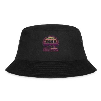 Original December 1986 36th Birthday Gift - Bucket Hat - black - Front - Lela (165cm)