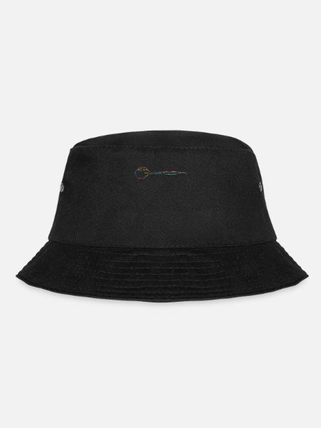 Darts Dartpfeil Dart - Bucket Hat - Schwarz