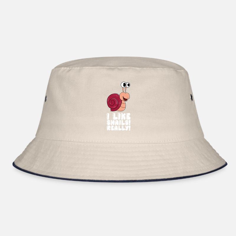 I really like snails Bucket Hat