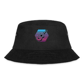 Ukuleles Vitage - Bucket Hat - black - Front - Lela (165cm)