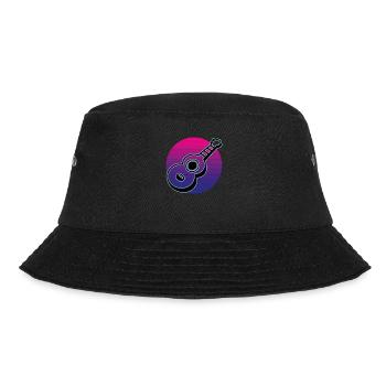 Ukuleles Vitage - Bucket Hat - black - Front - Lela (165cm)