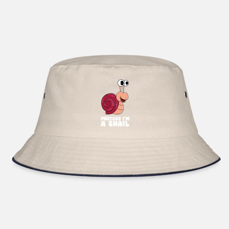Pretend Im A Snail Bucket Hat