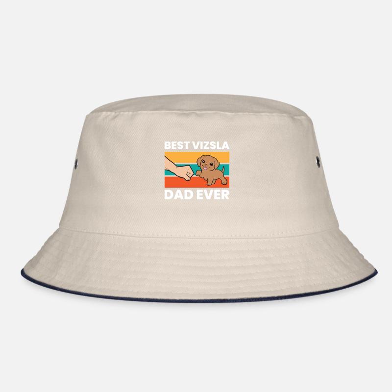 Hungarian Vizsla Dog Best Vizsla Dad Ever Bucket Hat