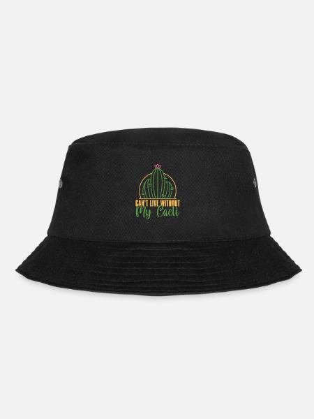 Kaktus Garten Kaktus - Bucket Hat - Schwarz