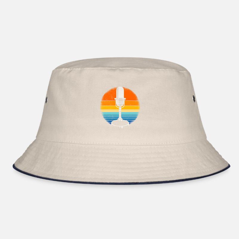musician i am singer microphone i love singing Bucket Hat