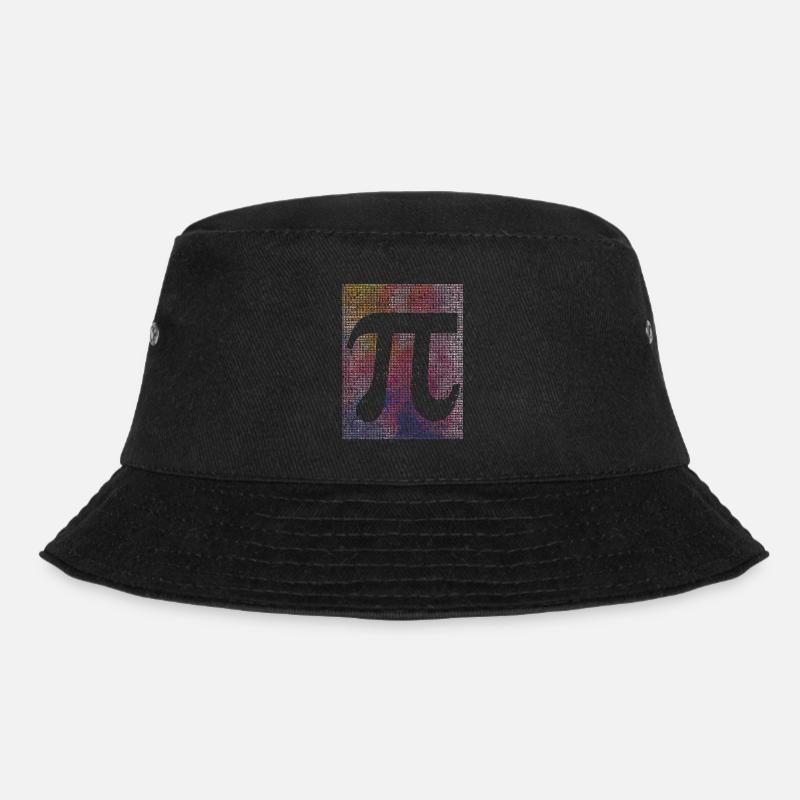 10000 Ziffern Pi Day Zeichen Math Nerd Lustig Math - Bucket Hat - Schwarz