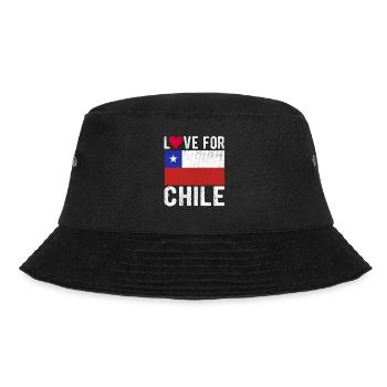 Chile Souvenir - Bucket Hat - Schwarz - Vorne - Lela (165cm)