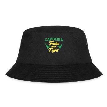 Capoeira Gift Brazil Martial Arts Capoeira - Bucket Hat - black - Front - Lela (165cm)