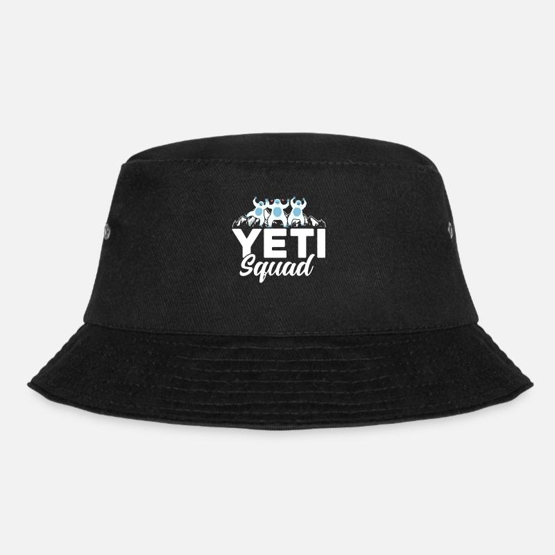 Yeti Squad - Bucket Hat - Schwarz