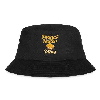 Peanut Butter Lover Gift - Bucket Hat - black - Front - Lela (165cm)
