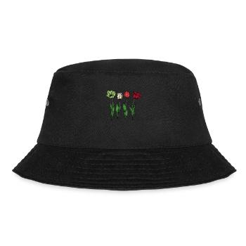Tulpen Tulpen - Bucket Hat - Schwarz - Vorne - Lela (165cm)