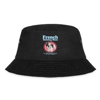 French Bulldog French Bulldog Mom Gift - Bucket Hat - black - Front - Lela (165cm)
