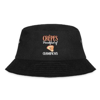 Crepe Gifts for Crepe Lover - Bucket Hat - black - Front - Lela (165cm)