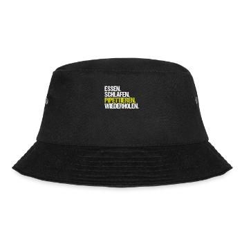Biochemiker Biochemie Biochemistry Biochemist - Bucket Hat - Schwarz - Vorne - Lela (165cm)