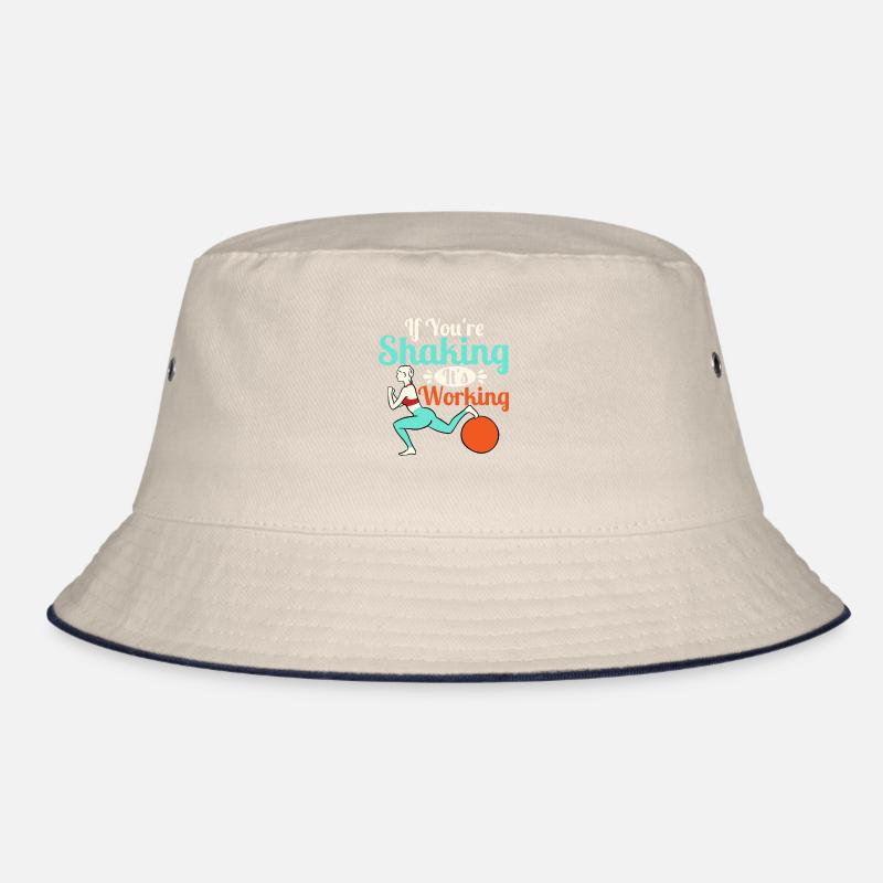 If You're Shaking It's Working Pilates Exercise Bucket Hat