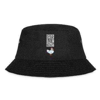 Chicken Farmer In Need Getting Old - Bucket Hat - black - Front - Lela (165cm)