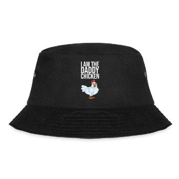 Je suis le poulet papa - Bob - noir - Devant - Lela (165cm)