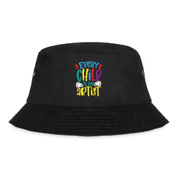 Artist Painting Painter Art Paint Art Teacher - Bucket Hat - black - Front - Lela (165cm)