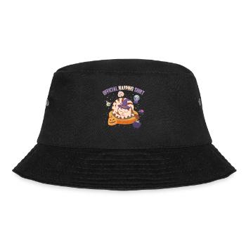 Official Napping Shirt Sleepy Holiday Cat - Bucket Hat - black - Front - Lela (165cm)