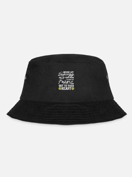 Softball - Bucket Hat - Schwarz