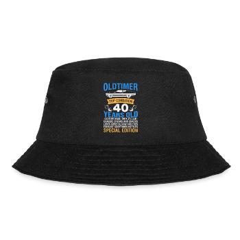 Voitures classiques 40 ans 40e anniversaire hommes - Bob - noir - Devant - Lela (165cm)