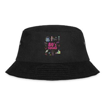 80's Squad 80's Party Motto Groupe 80s - Bob - noir - Devant - Lela (165cm)