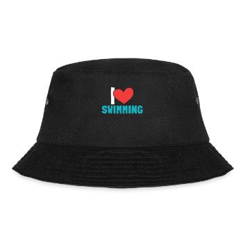 Natation scintillante J’adore nager - Bob - noir - Devant - Lela (165cm)