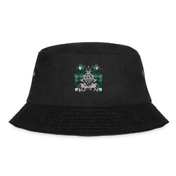 Baphomet Plant Lord Witziges Pflanzen - Bucket Hat - Schwarz - Vorne - Lela (165cm)