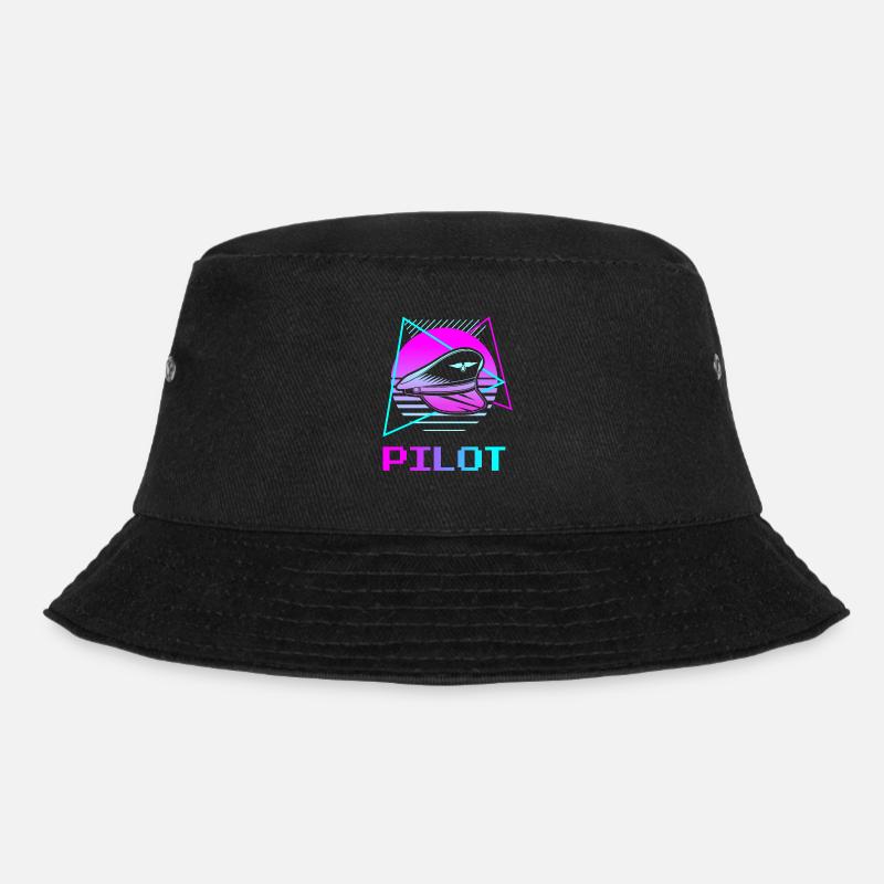 Pilotes d’aviation rétro - Bob - noir