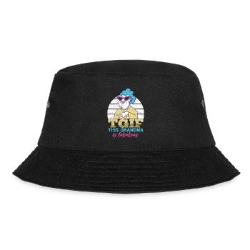 This Grandma Is Fabulous Mom - Bucket Hat - black - Front - Lela (165cm)