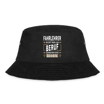 FAHRLEHRER NICHT NUR EIN BERUF - Bucket Hat - Schwarz - Vorne - Lela (165cm)
